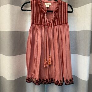 Rachel Zoe Dusty Rose Garment